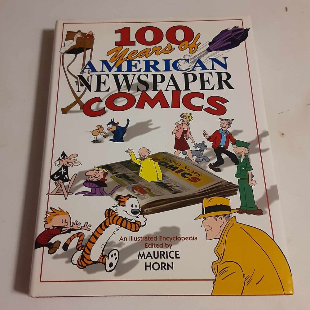 100 Years of American Newspaper comics Illustrated Encyclopedia HC 1996